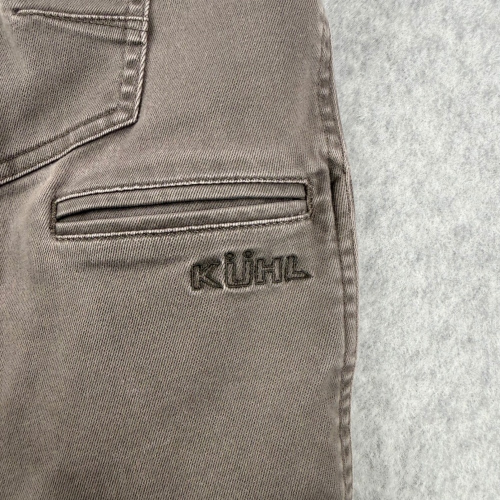 KUHL Pants Mens Fits‎ 34x28 Gray Revolt Sweat Pant Stretch Climbing Hiking - Picture 9 of 16